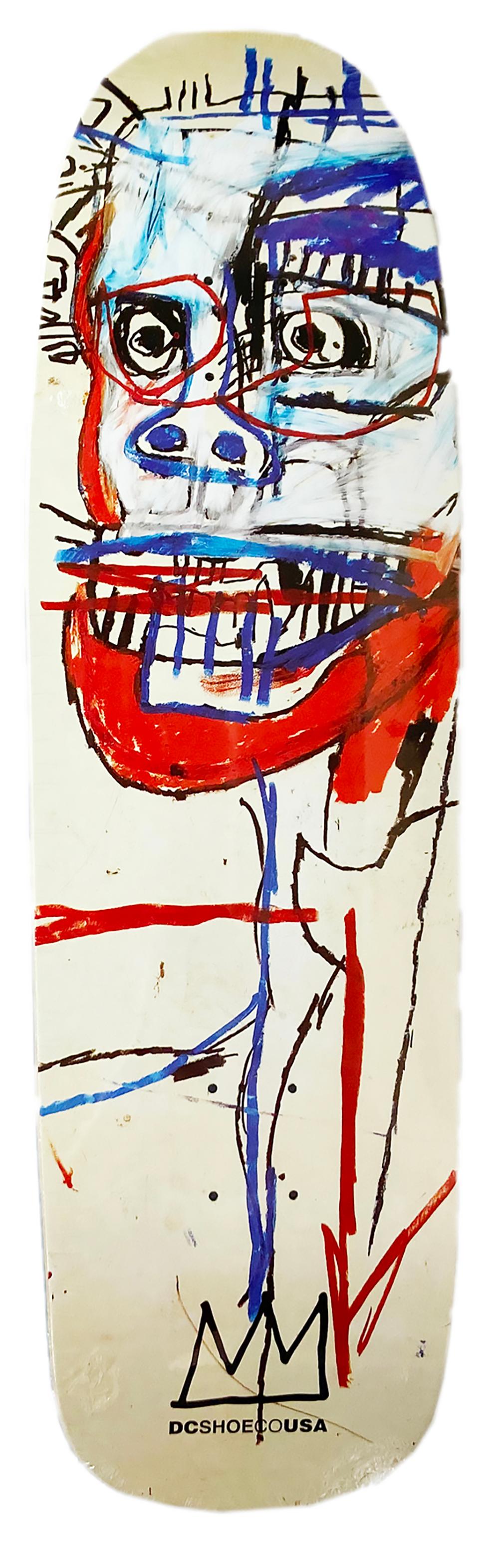 Basquiat Skateboard Decks (set of 3) - Abstract Print by after Jean-Michel Basquiat