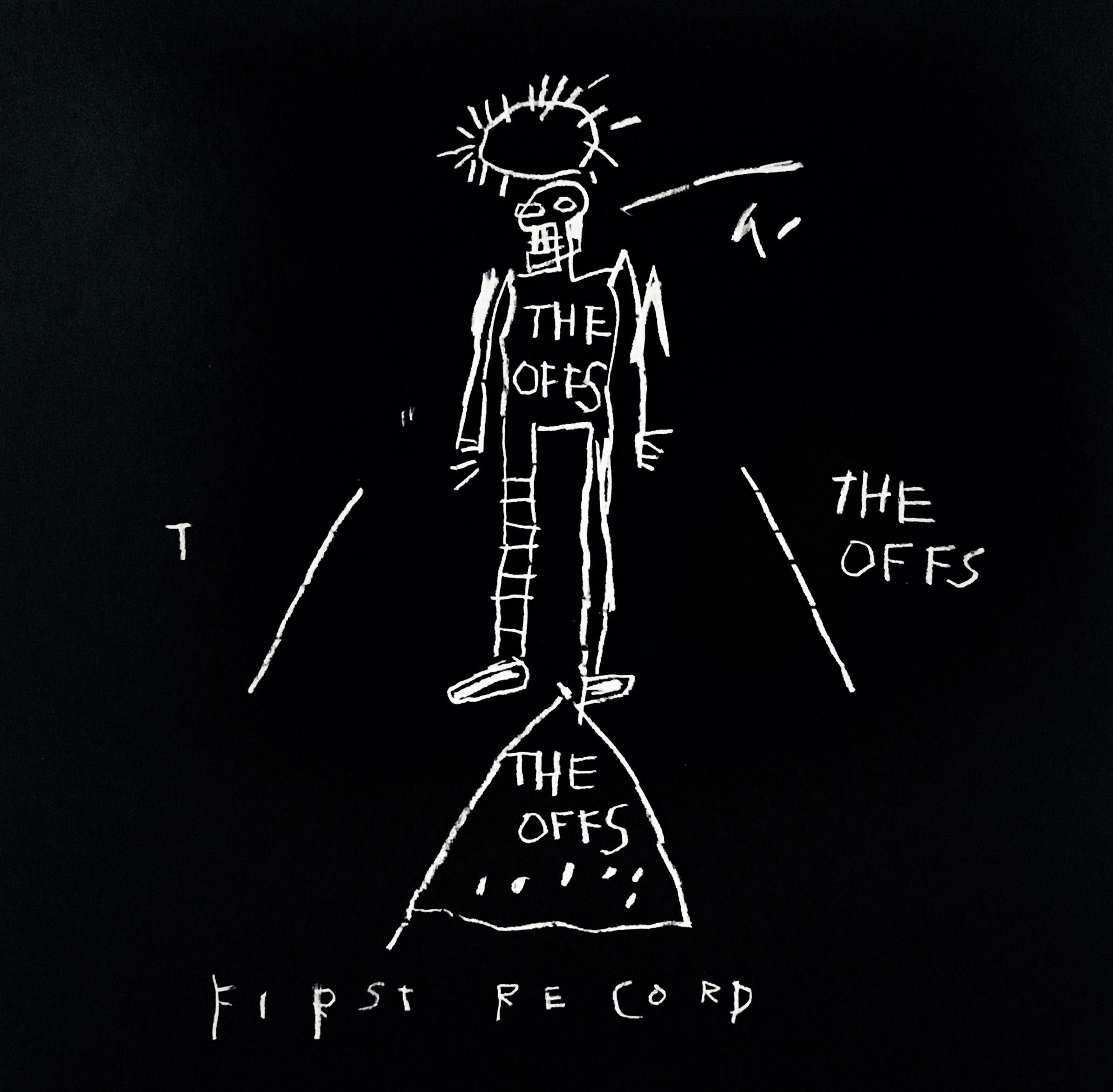 after Jean-Michel Basquiat Figurative Print - Basquiat The Offs 