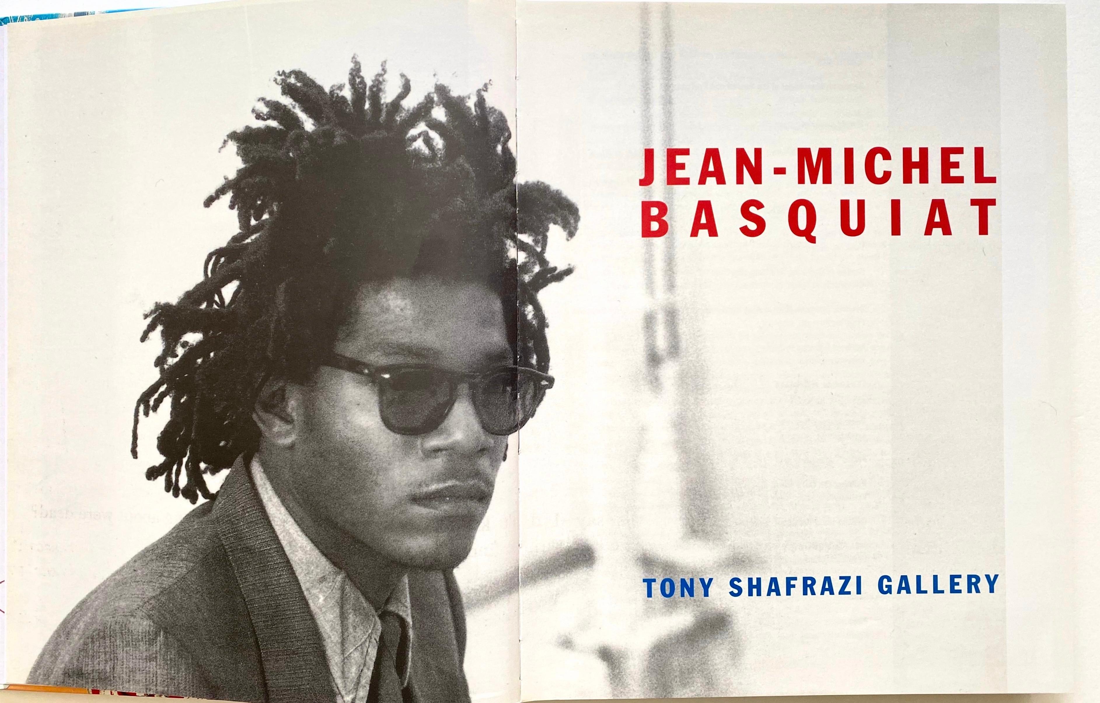 Basquiat Tony Shafrazi Gallery 1999 monograph  For Sale 7