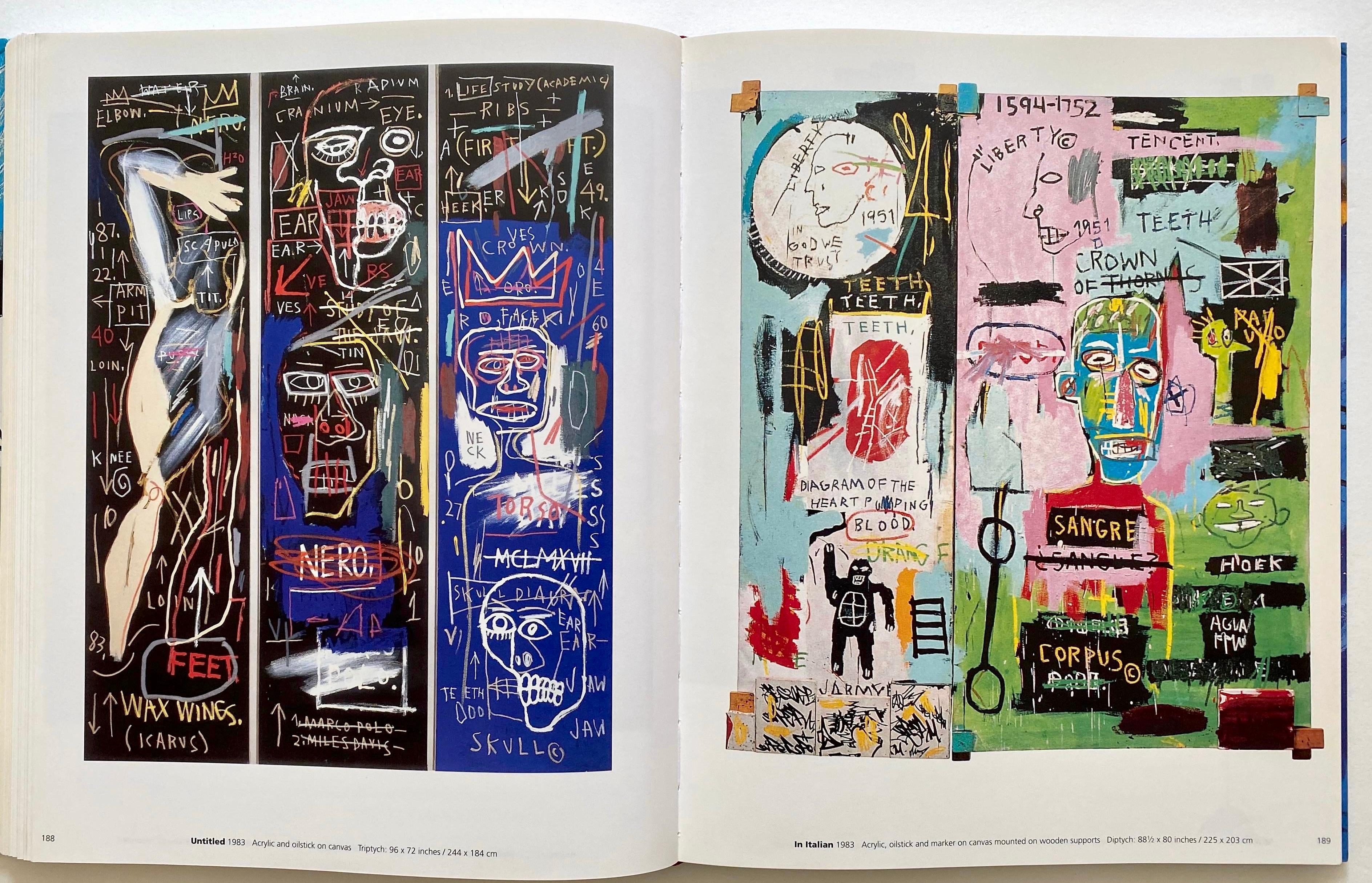 Monographie de Basquiat Tony Shafrazi Gallery 1999  en vente 5