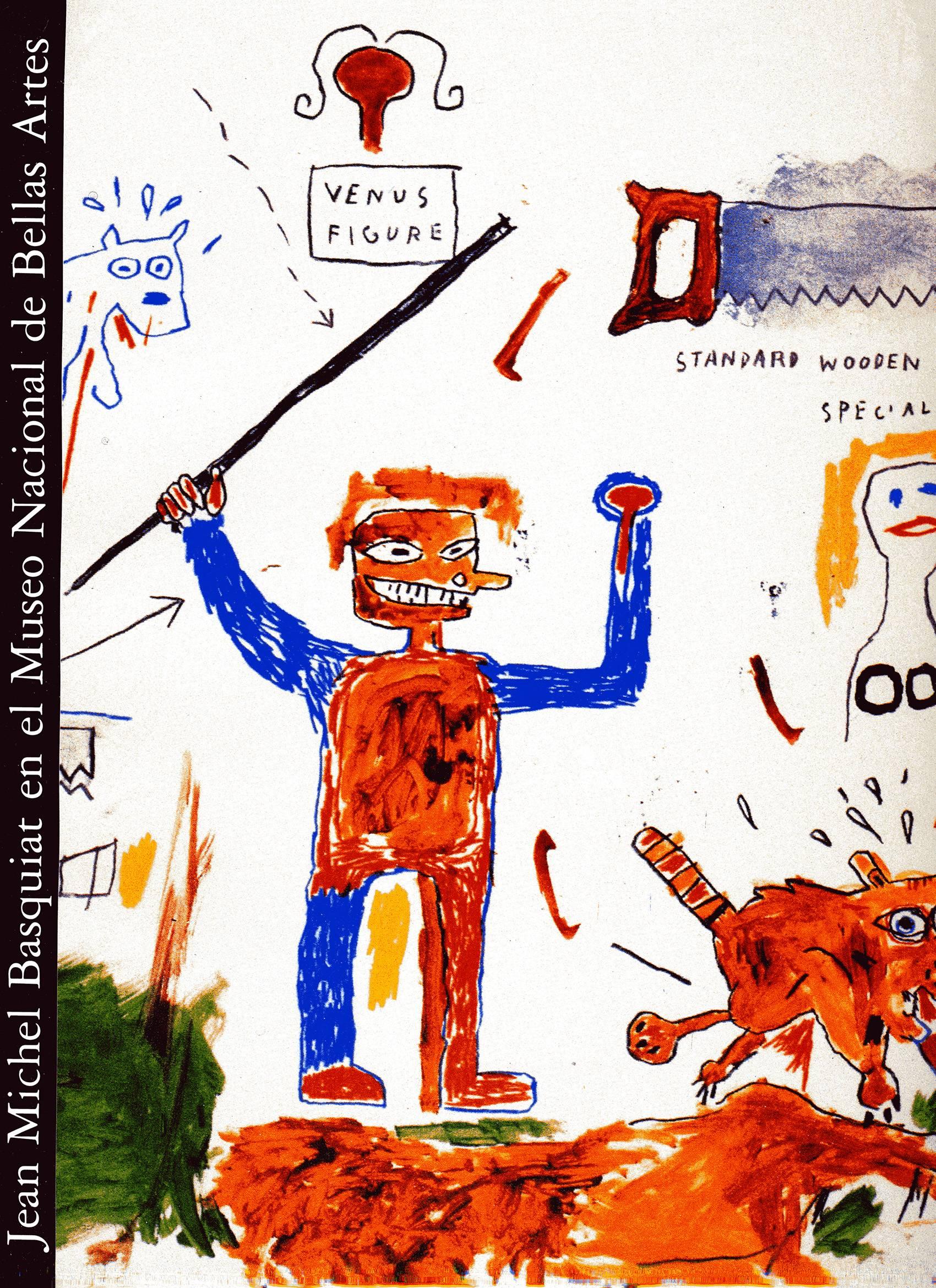 Catalogue d'exposition de Jean-Michel Basquiat au Museo Nacional de Bellas Artes