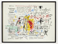 Boxer Rebellion - 20th Century, Street Art, Abstract Print by Basquiat