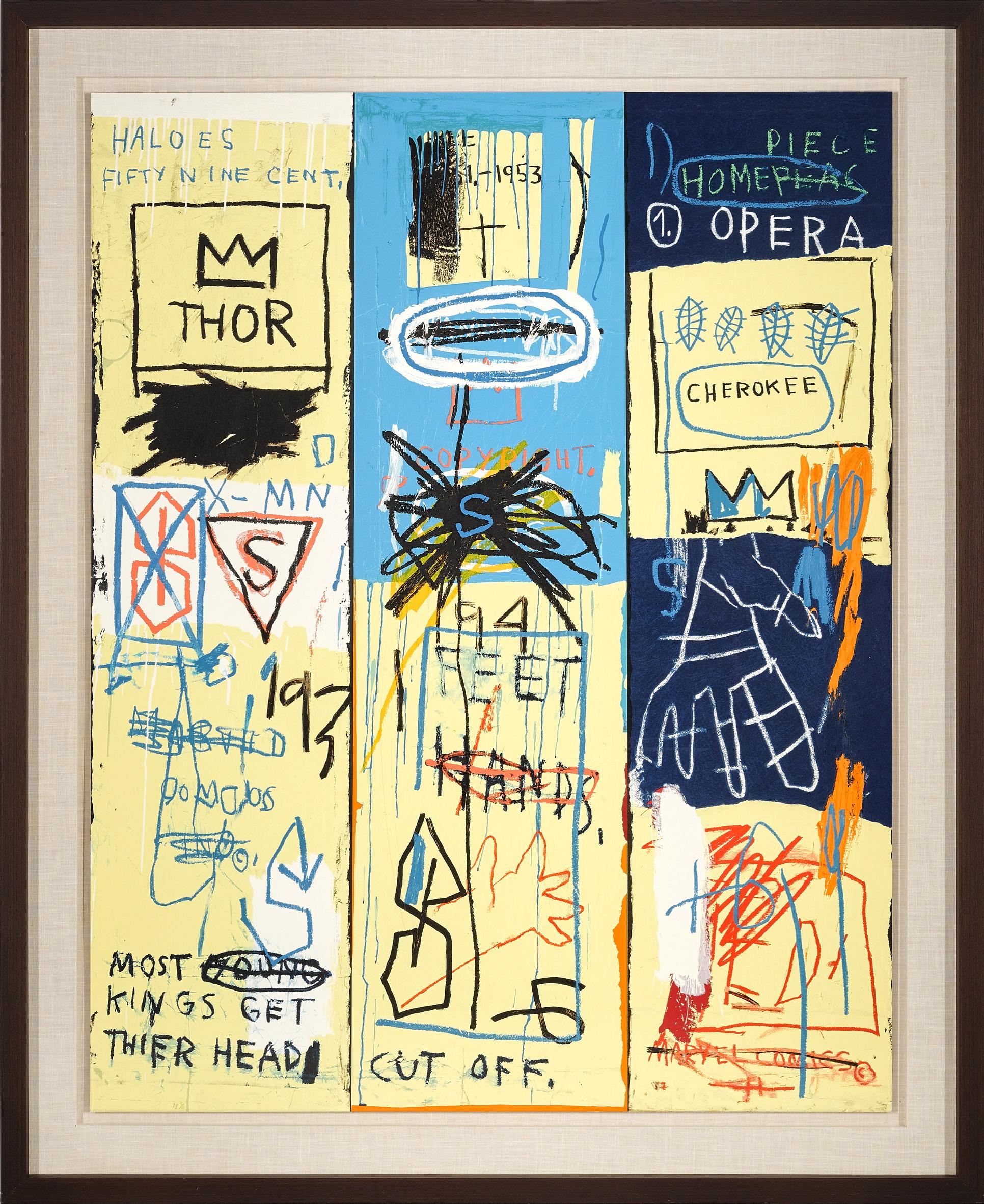 Charles the First, Portfolio II  - Print by Jean-Michel Basquiat
