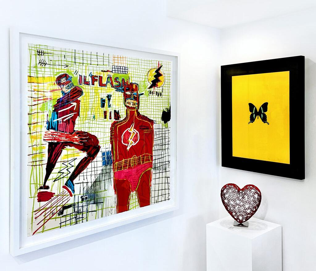 Flash In Naples - Print by after Jean-Michel Basquiat