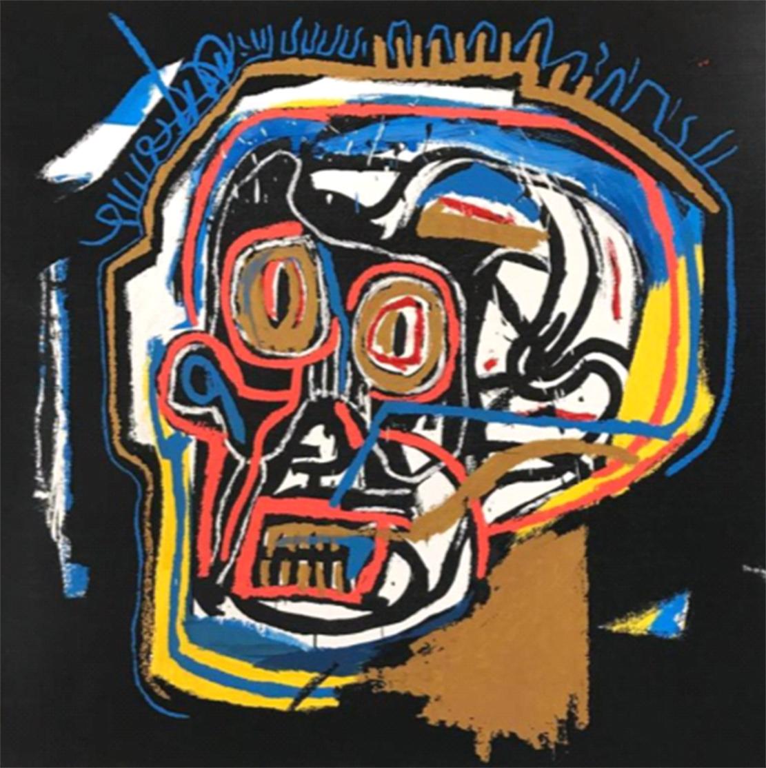 after Jean-Michel Basquiat Still-Life Print - Head