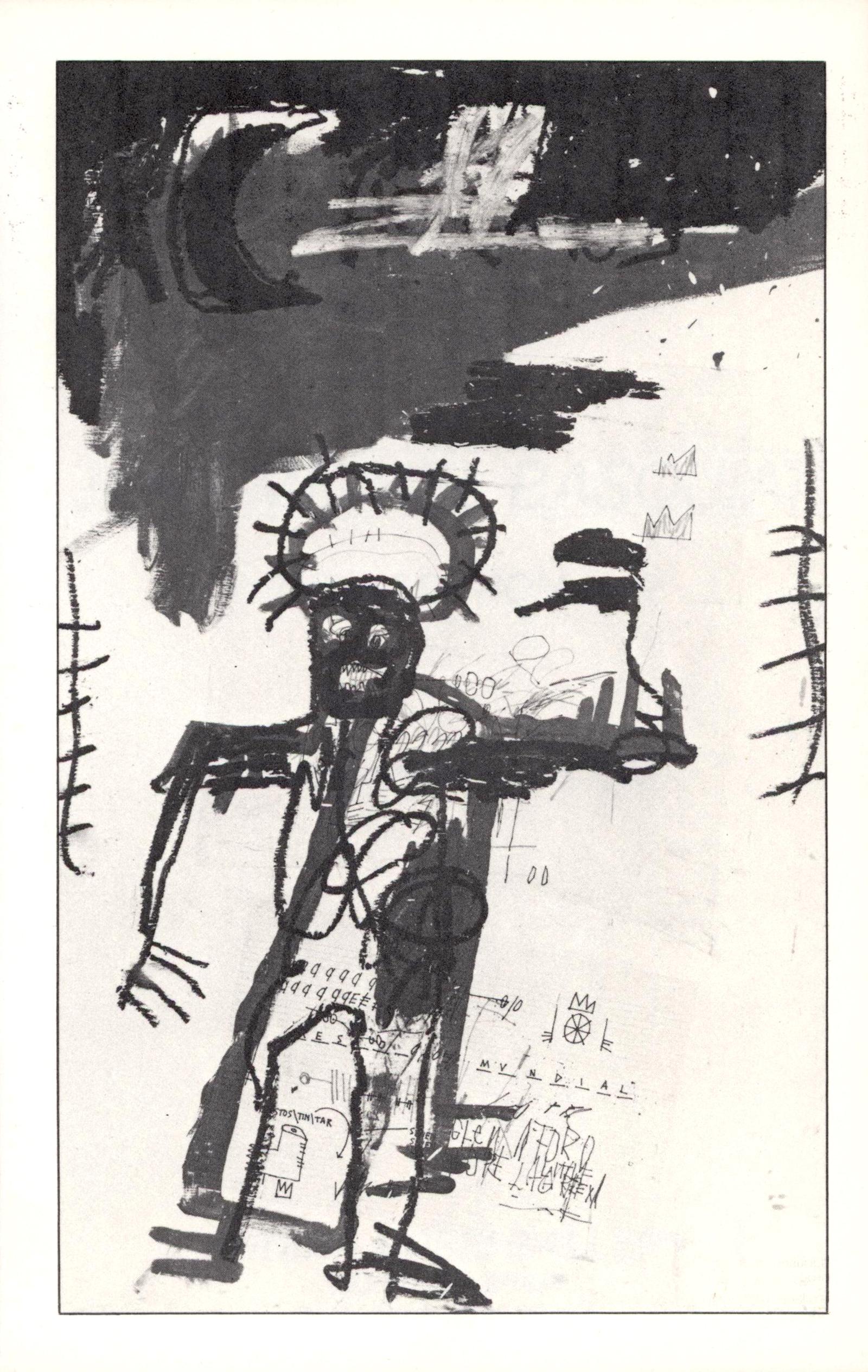 Jean-Michel Basquiat Annina Nosei Gallery NY 1982-1988 (Basquiat Annina Nosei) - Print by (after) Jean-Michel Basquiat