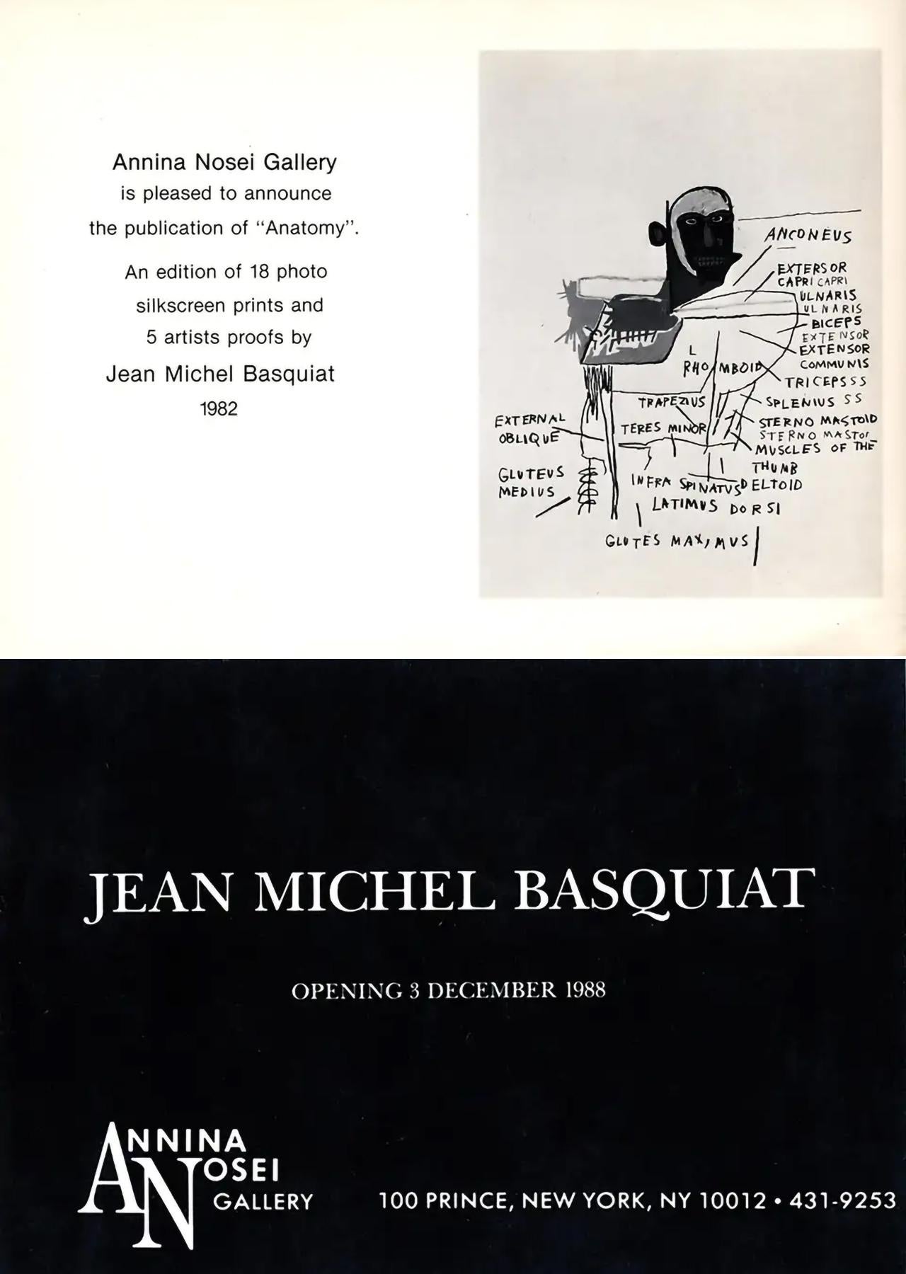 Jean-Michel Basquiat Annina Nosei Gallery NY 1982-1988 (Basquiat Annina Nosei) - Print by after Jean-Michel Basquiat