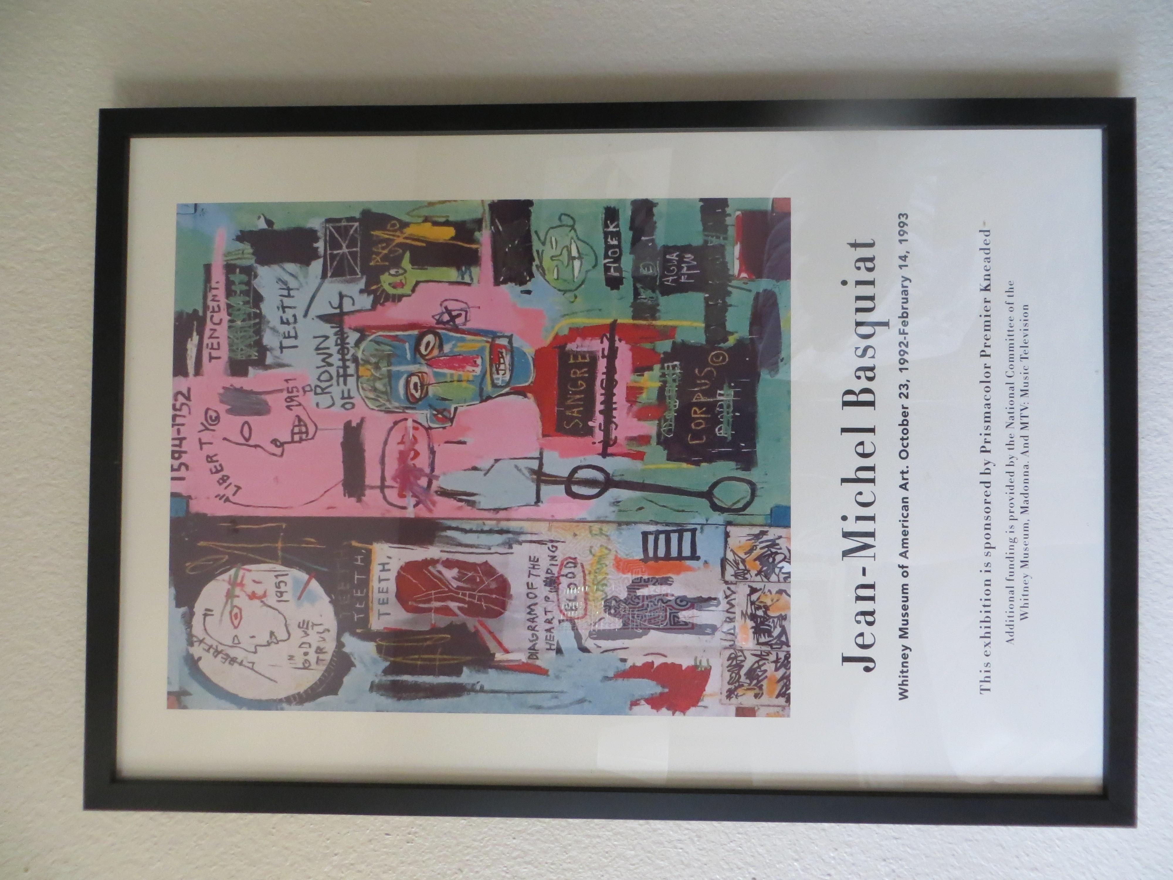  Jean-Michel Basquiat  Exhibition Poster 3