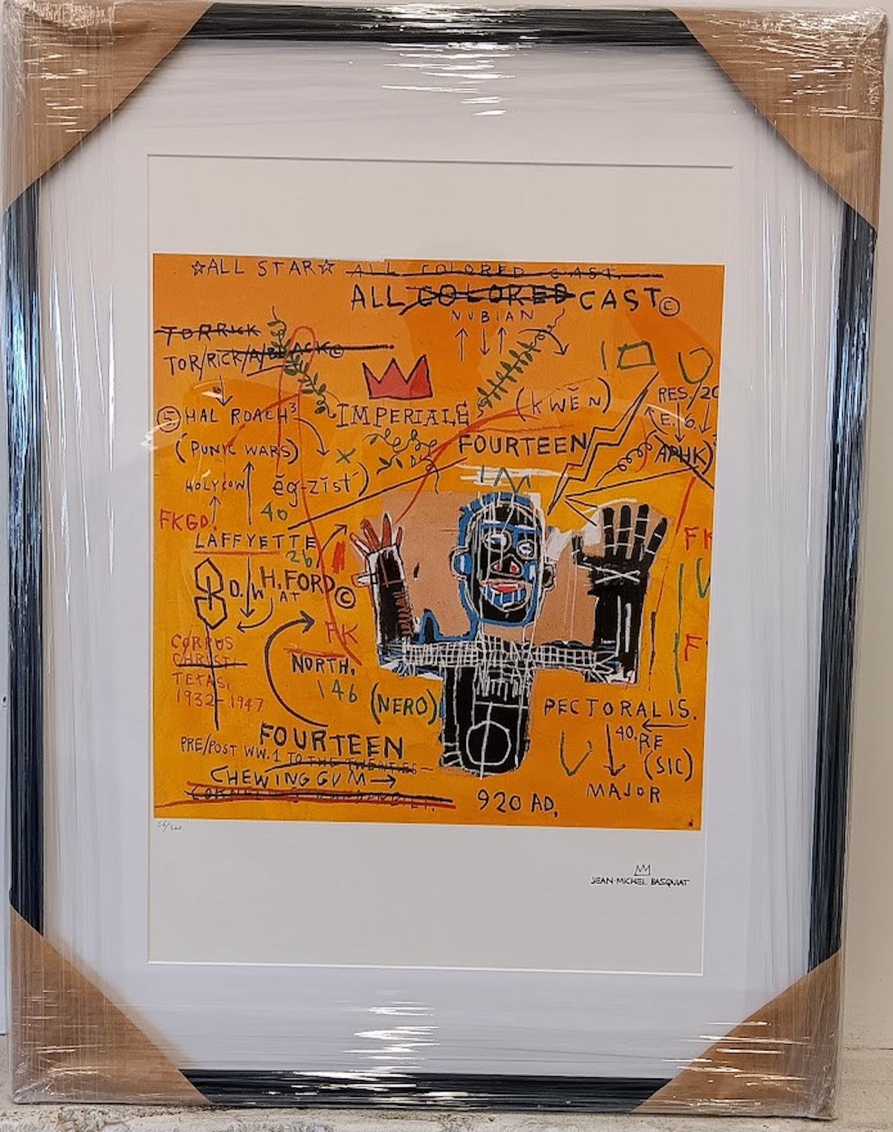  The Estate of Jean-Michel Basquiat , Lithograph, Numbered 