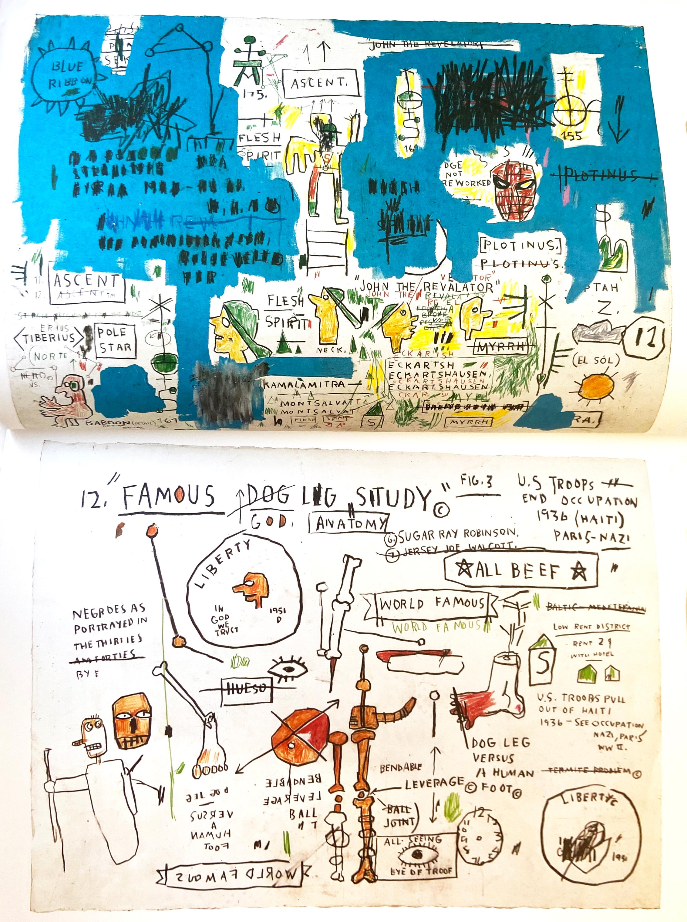Jean-Michel Basquiat - Les carnets de notes 1993 (catalogue) en vente 1