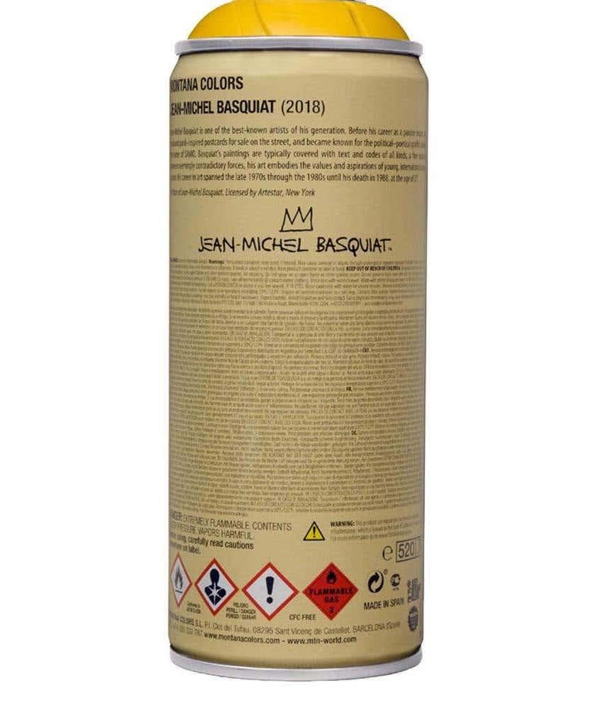Limited edition Basquiat spray paint can 2017 (Basquiat graffiti) For Sale 1
