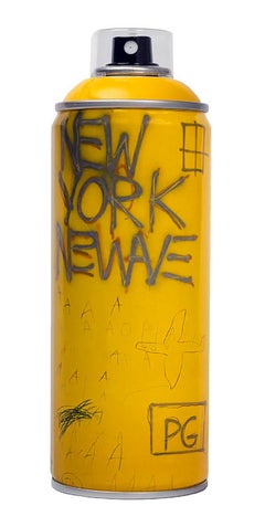 Limited edition Basquiat spray paint can (Basquiat graffiti) 