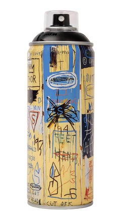 Édition limitée de la peinture en spray Basquiat