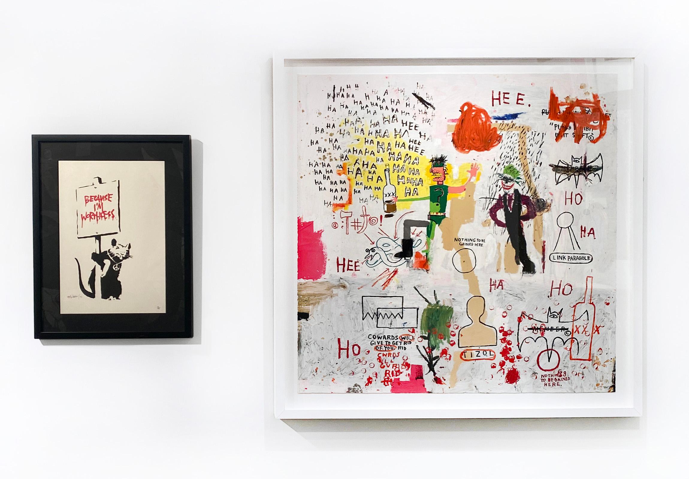 Riddle Me This - Print by (after) Jean-Michel Basquiat