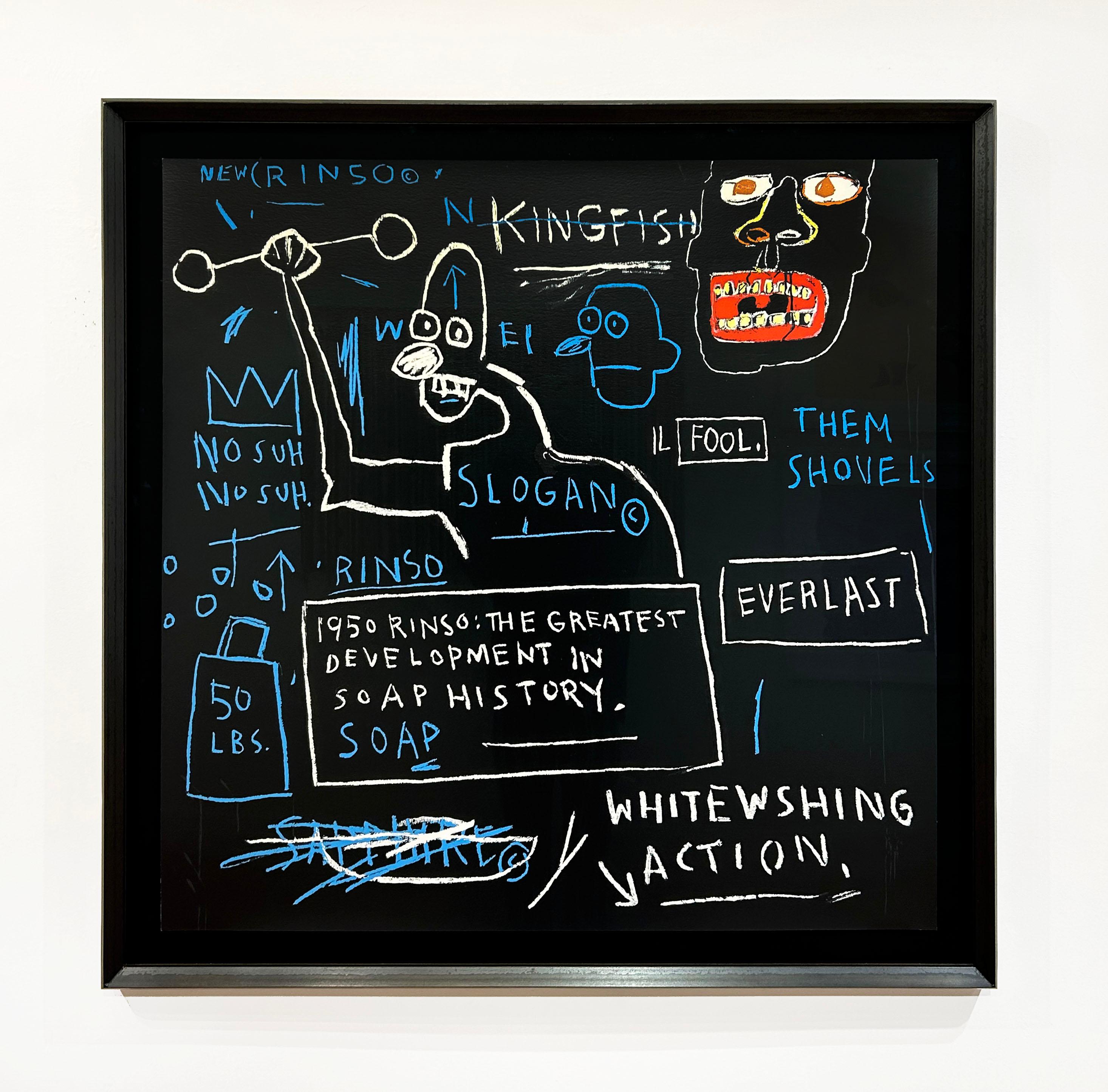 Rinso (Nachkriegszeit), Print, von (after) Jean-Michel Basquiat