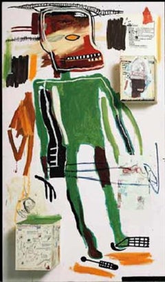 Nachlass von Jean-Michel Basquiat, „Because it Hurts“, Lithographie, nummeriert /300