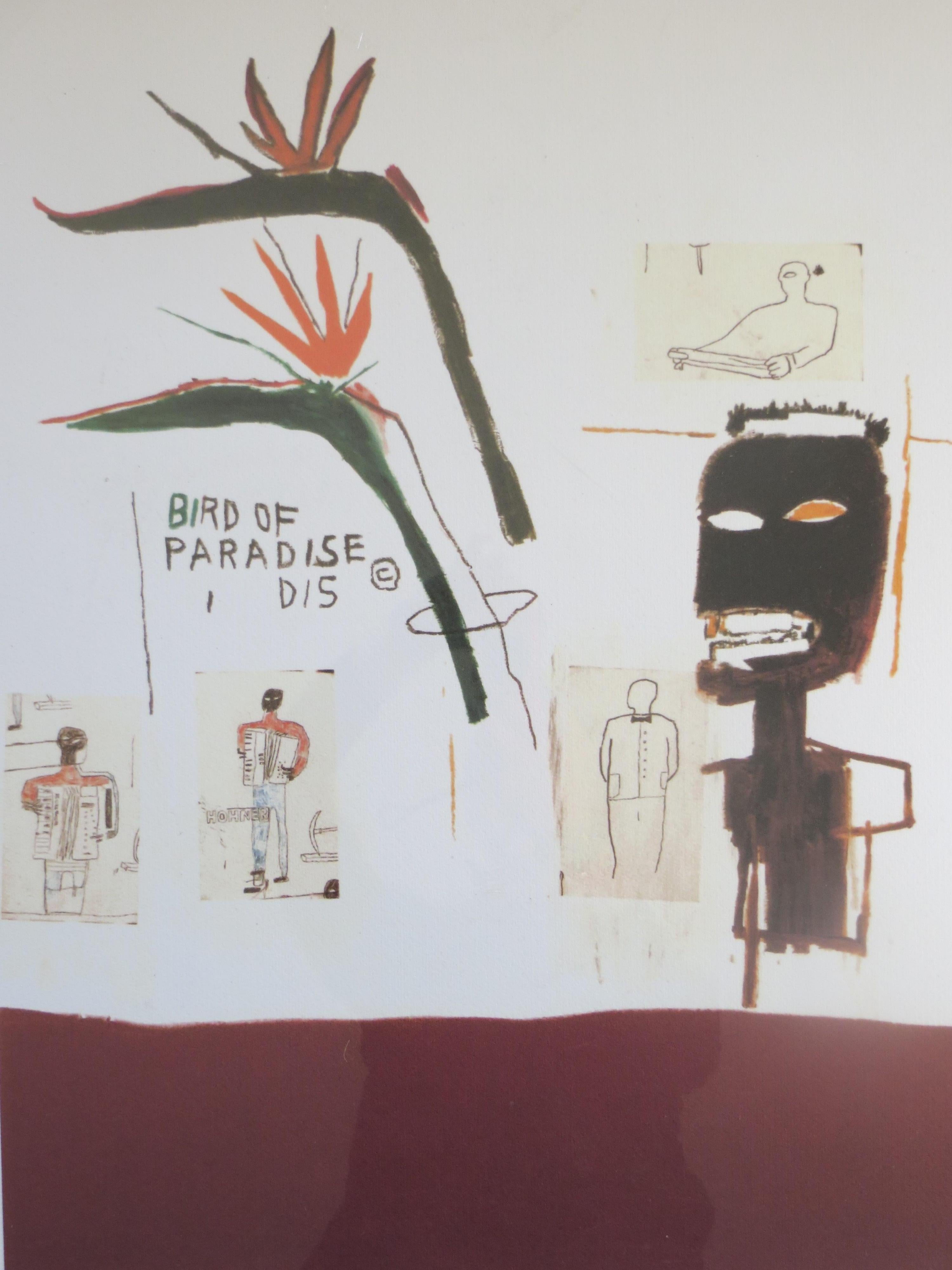 The Estate of Jean-Michel Basquiat,  Lithograph 160 /300 - Print by after Jean-Michel Basquiat