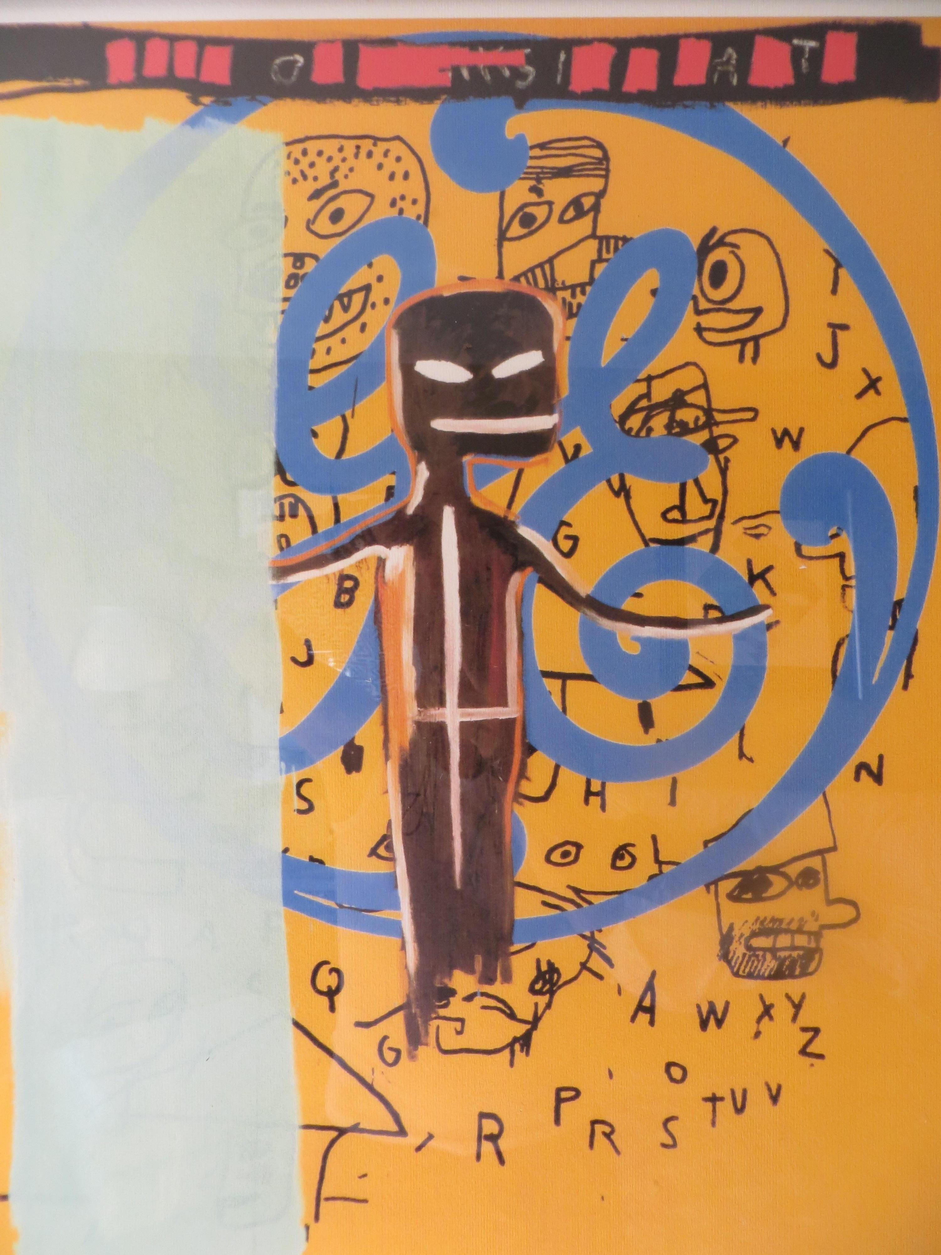 The Estate of Jean-Michel Basquiat Lithograph, 29/300 Ltd  - Street Art Print by after Jean-Michel Basquiat