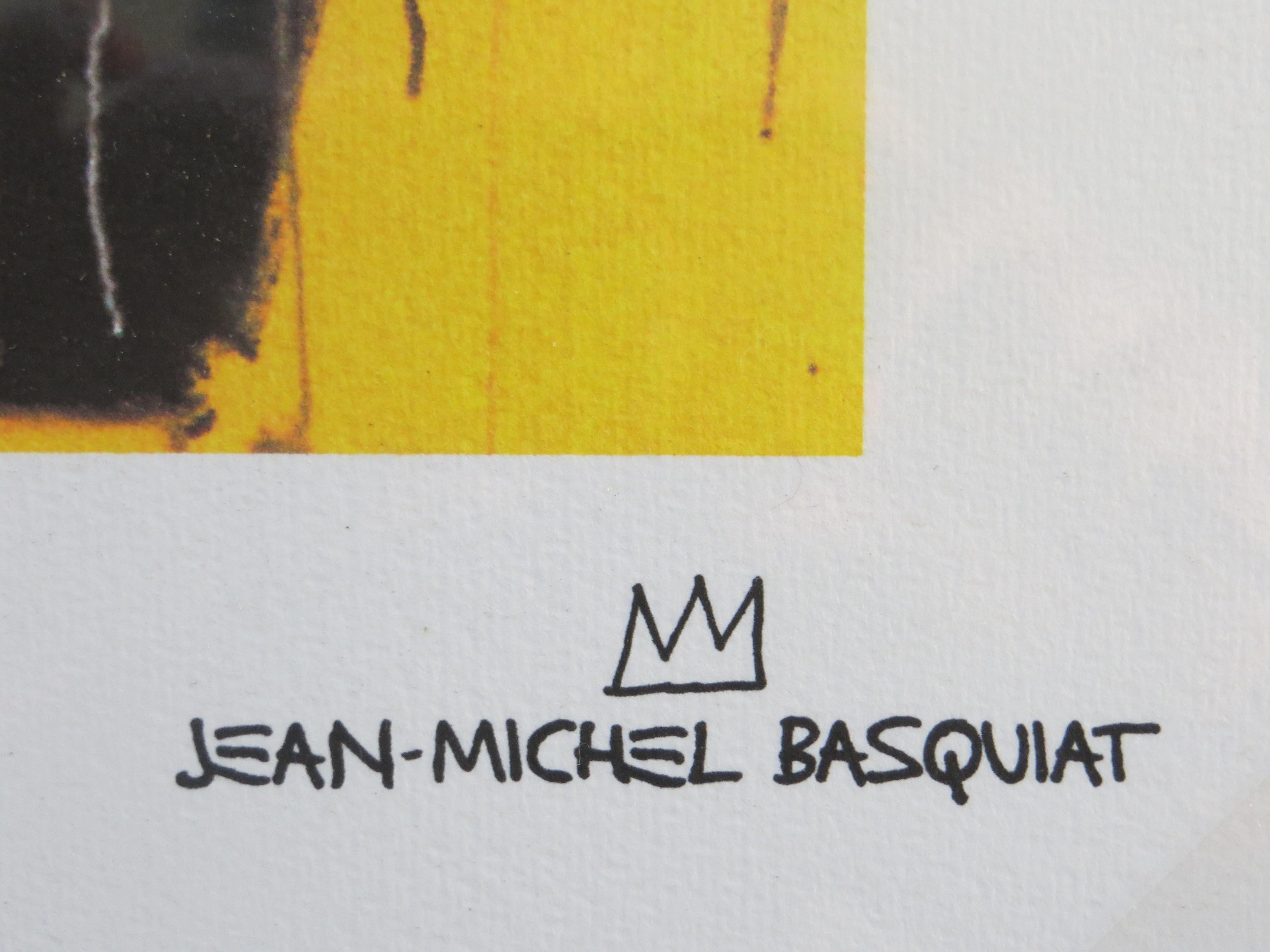 The Estate of Jean-Michel Basquiat,  Lithograph 56   /300 - Print by after Jean-Michel Basquiat