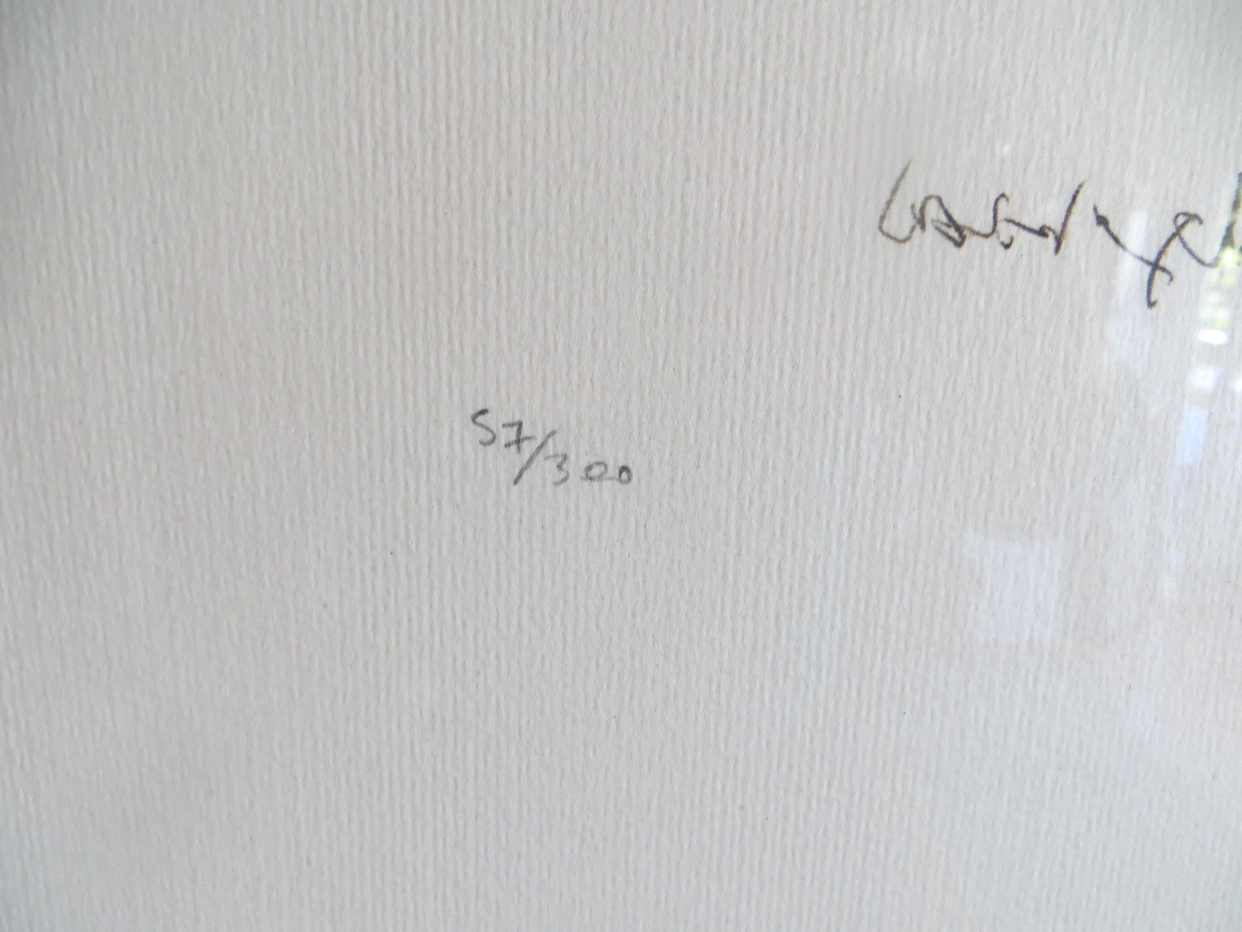 After Jean-Michel Basquiat, Litografía de autorretrato,  Edición limitada.
Patrimonio de JM Basquiat 2010-2012.
Ésta es una litografía firmada en la plancha y numerada en 57/ 300

Jean Michel Basquiat ( 1960 - 1988 ) nació de dos inmigrantes