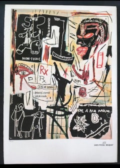 The Estate of Jean-Michel Basquiat, "Melting Point of Ice" Lithograph, Ltd  /300