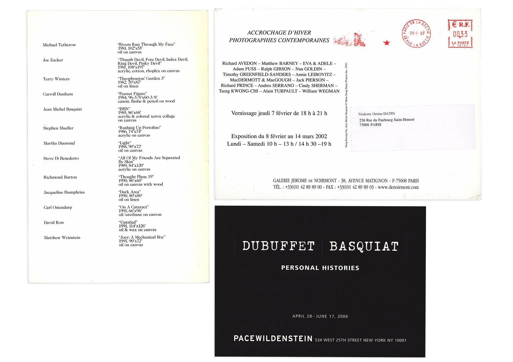 Announcements Basquiat 1992-2014 (set of 5) en vente 7