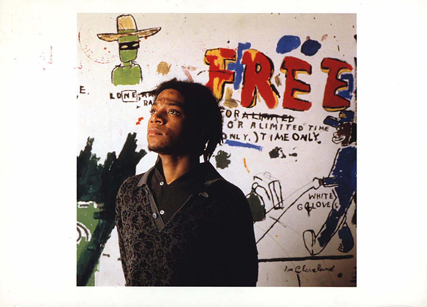 Vintage-Ankündigungen von Basquiat 1992-2014 (Set von 5) im Angebot 3