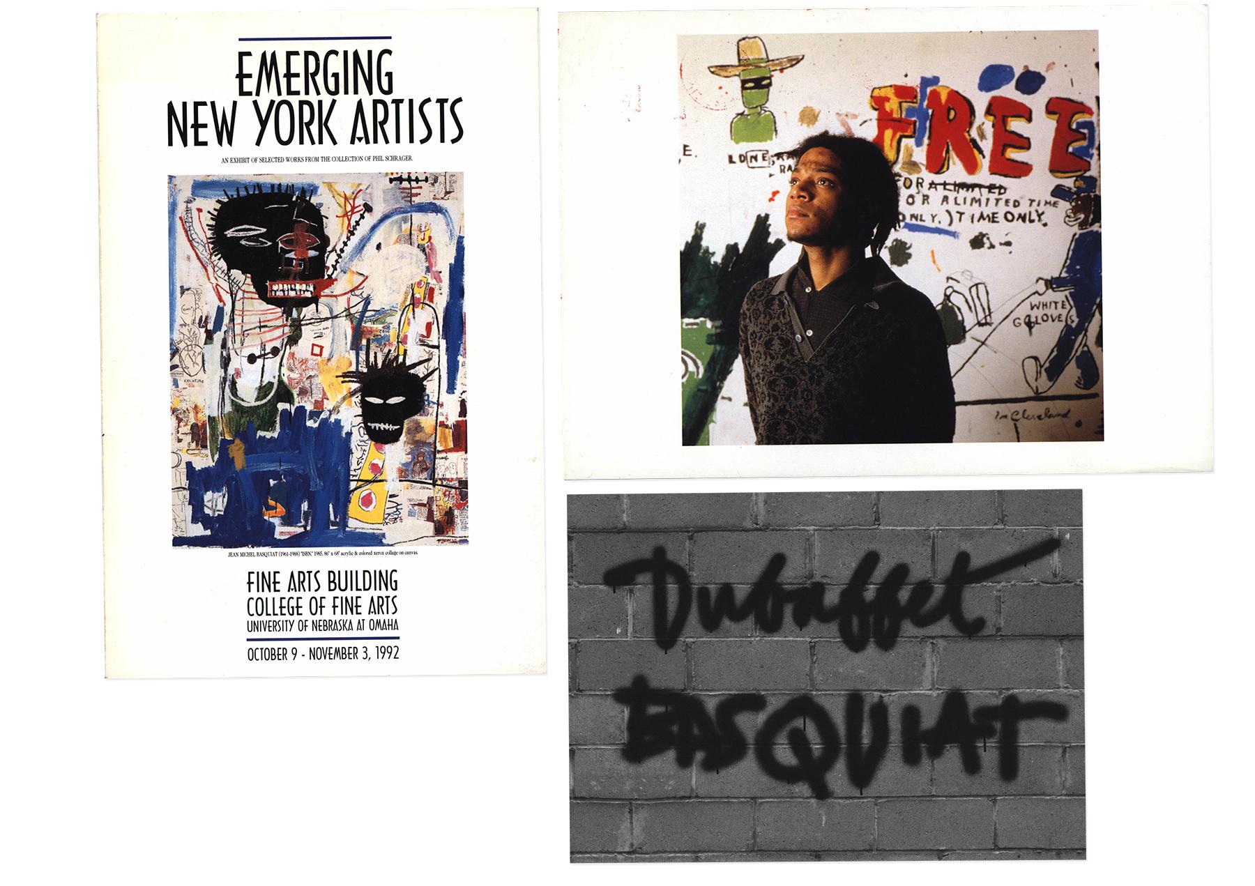 Vintage-Ankündigungen von Basquiat 1992-2014 (Set von 5) im Angebot 5