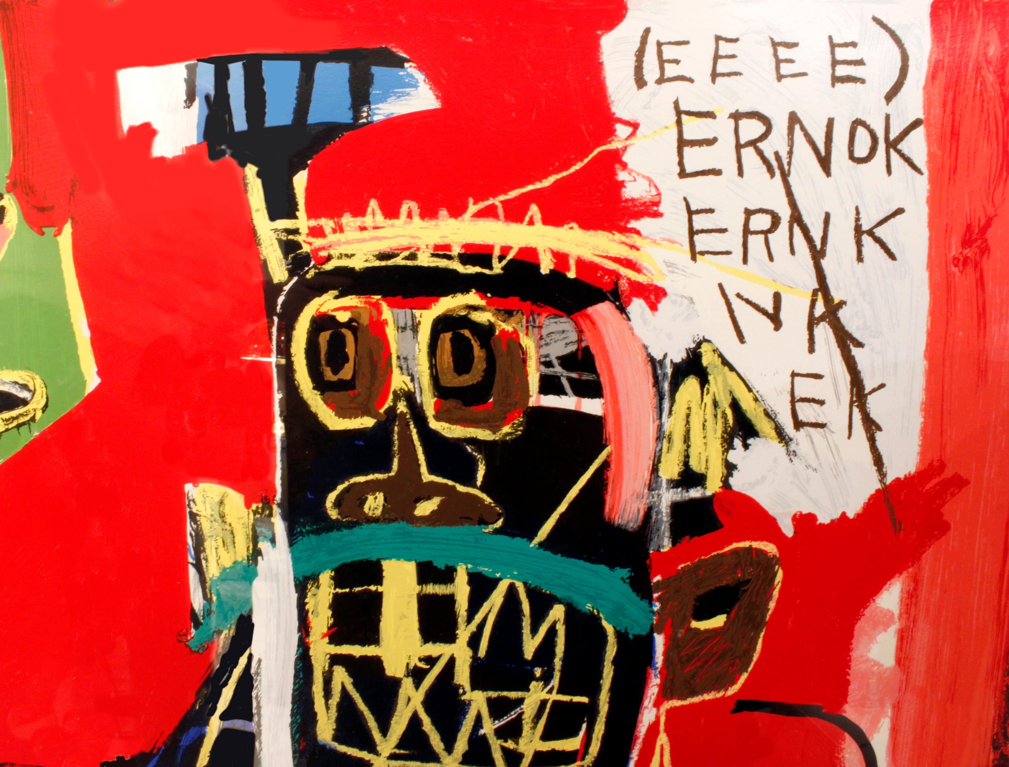 (After) Jean-Michel Basquiat, Rare Collectors Set of 4 Screen Prints, Portfolio 1