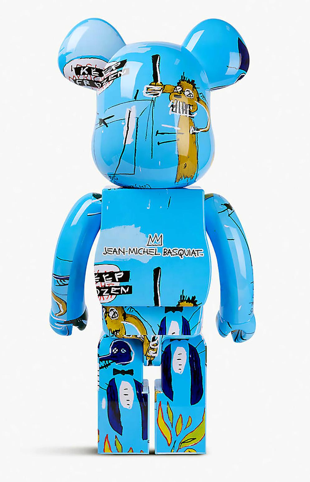 Basquiat Bearbrick 1000% Companion (Basquiat BE@RBRICK) - Pop Art Print by after Jean-Michel Basquiat