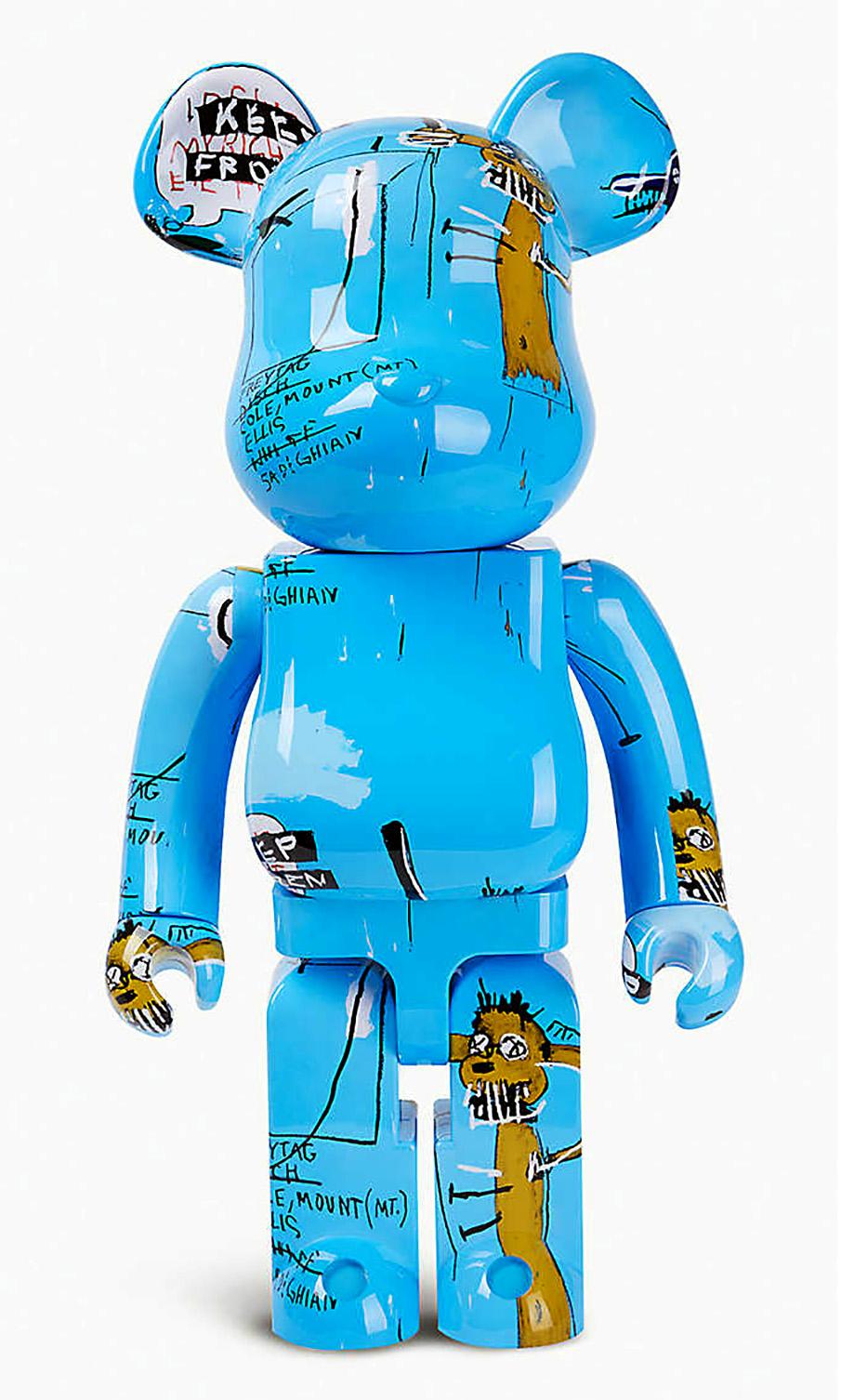 Basquiat Bearbrick 1000% Companion (Basquiat BE@RBRICK) - Print by after Jean-Michel Basquiat