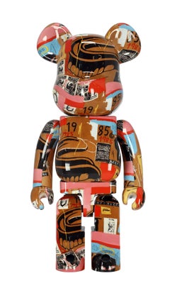 Figure Basquiat Bearbrick 1000 % (Warhol Basquiat BE@RBRICK)