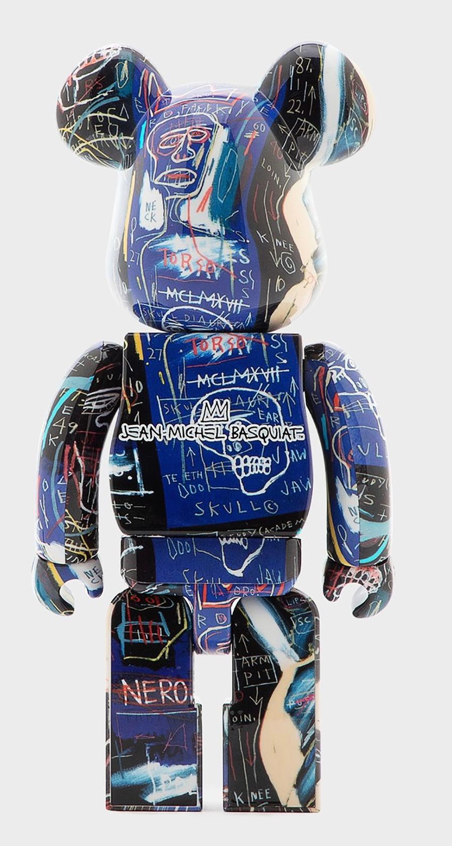 Be@rbrick x Estate of Jean-Michel Basquiat 1000%: set of 2 works For Sale 4