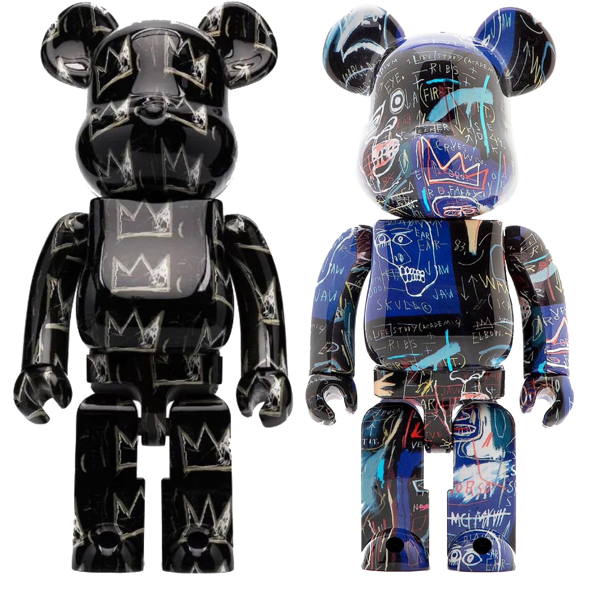 Basquiat Bearbrick 1000%: set of 2 works (Basquiat BE@RBRICK) - Print by after Jean-Michel Basquiat