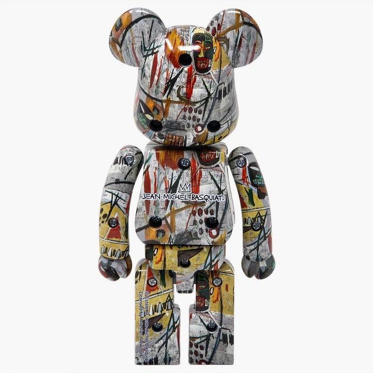 after Jean-Michel Basquiat - Basquiat Bearbrick 200% Companion (Basquiat BE@RBRICK) at 1stDibs