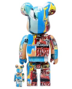 Basquiat Bearbrick 400% and 100% (Basquiat Be@rbrick)