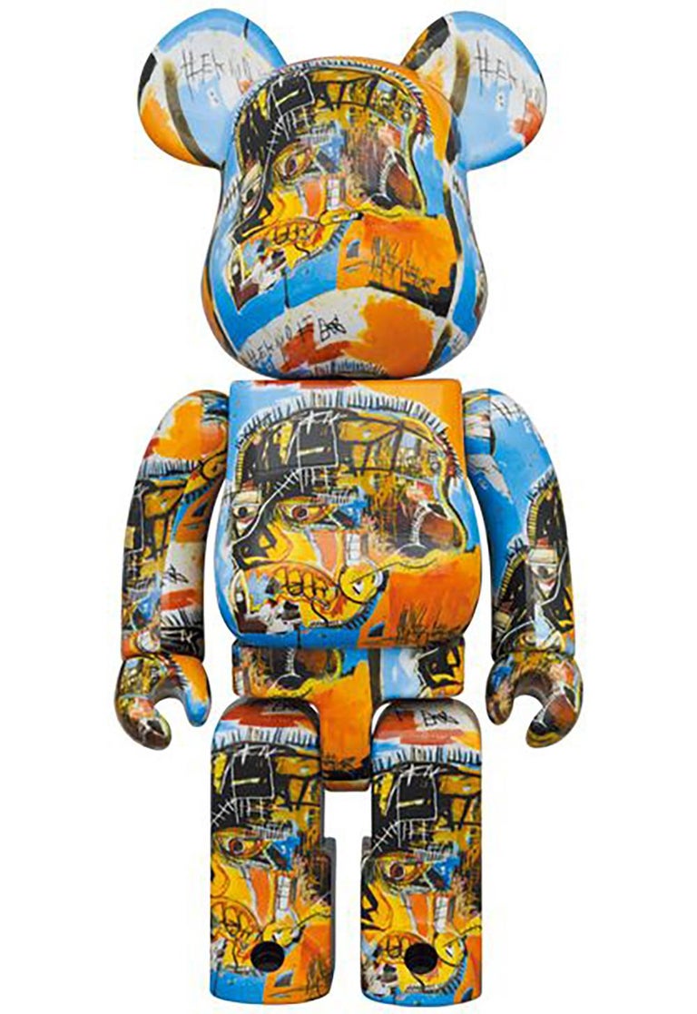 Basquiat Bearbrick 400% and 100% (Basquiat Be@rbrick) For Sale at