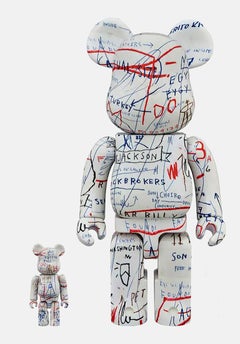 Basquiat Bearbrick 400% Companions Set of 2 (Basquiat BE@RBRICK)