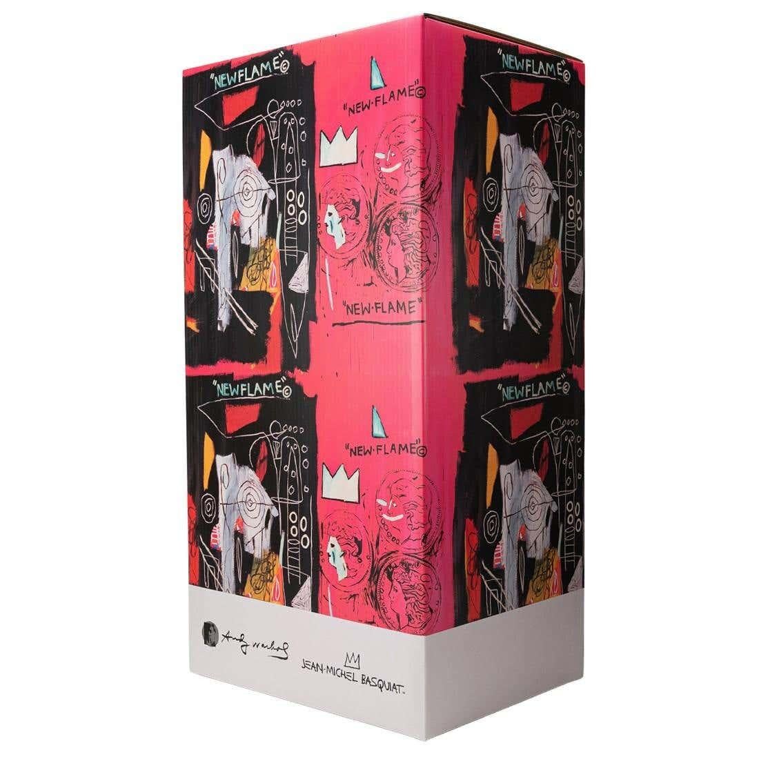 Be@rbrick x Estate of Jean-Michel Basquiat 400% and 100%, set of 4  For Sale 6