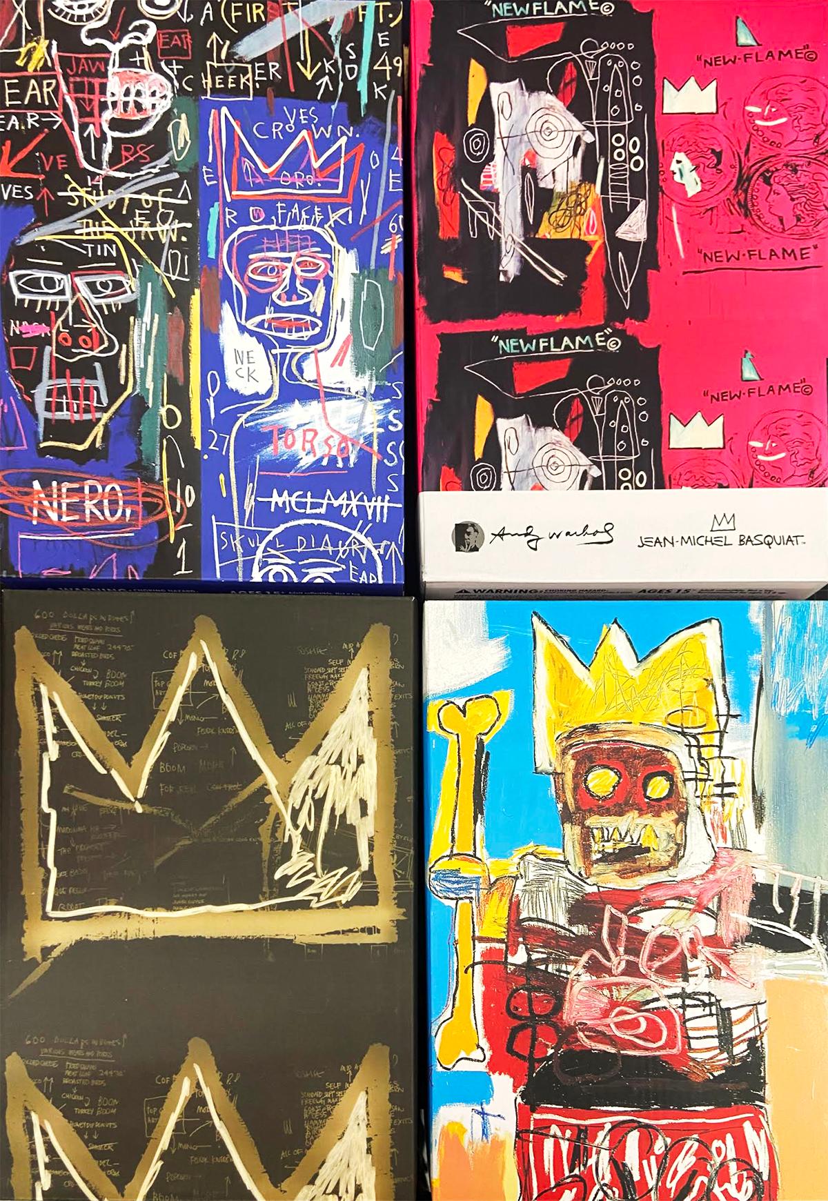 Basquiat Bearbrick 400% Companions set of 4 (Basquiat BE@RBRICK) For Sale 7
