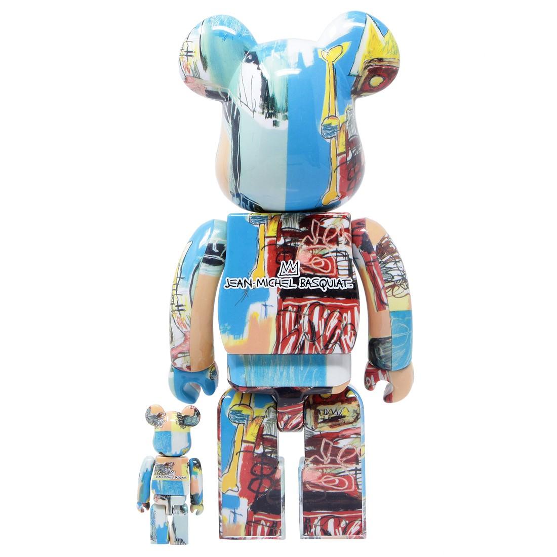 Juego de 4 compañeros Basquiat Bearbrick 400% (Basquiat BE@RBRICK) en venta 5