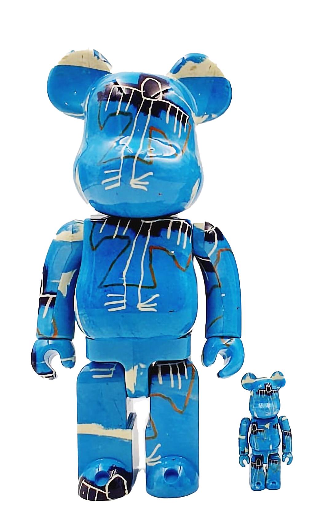 Be@rbrick x Estate of Jean-Michel Basquiat 400% and 100% 