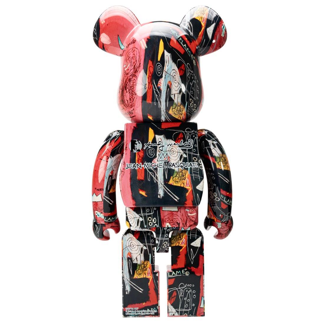 Basquiat Bearbrick 400%: set of 2 works (Basquiat BE@RBRICK) - Street Art Print by after Jean-Michel Basquiat