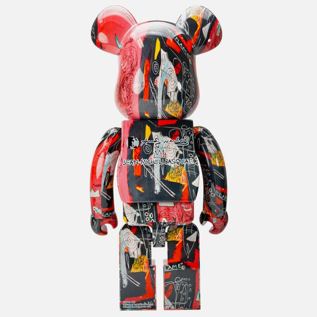 Be@rbrick x Warhol and Basquiat Estates 400% and 100%, set of 2 works For Sale 4