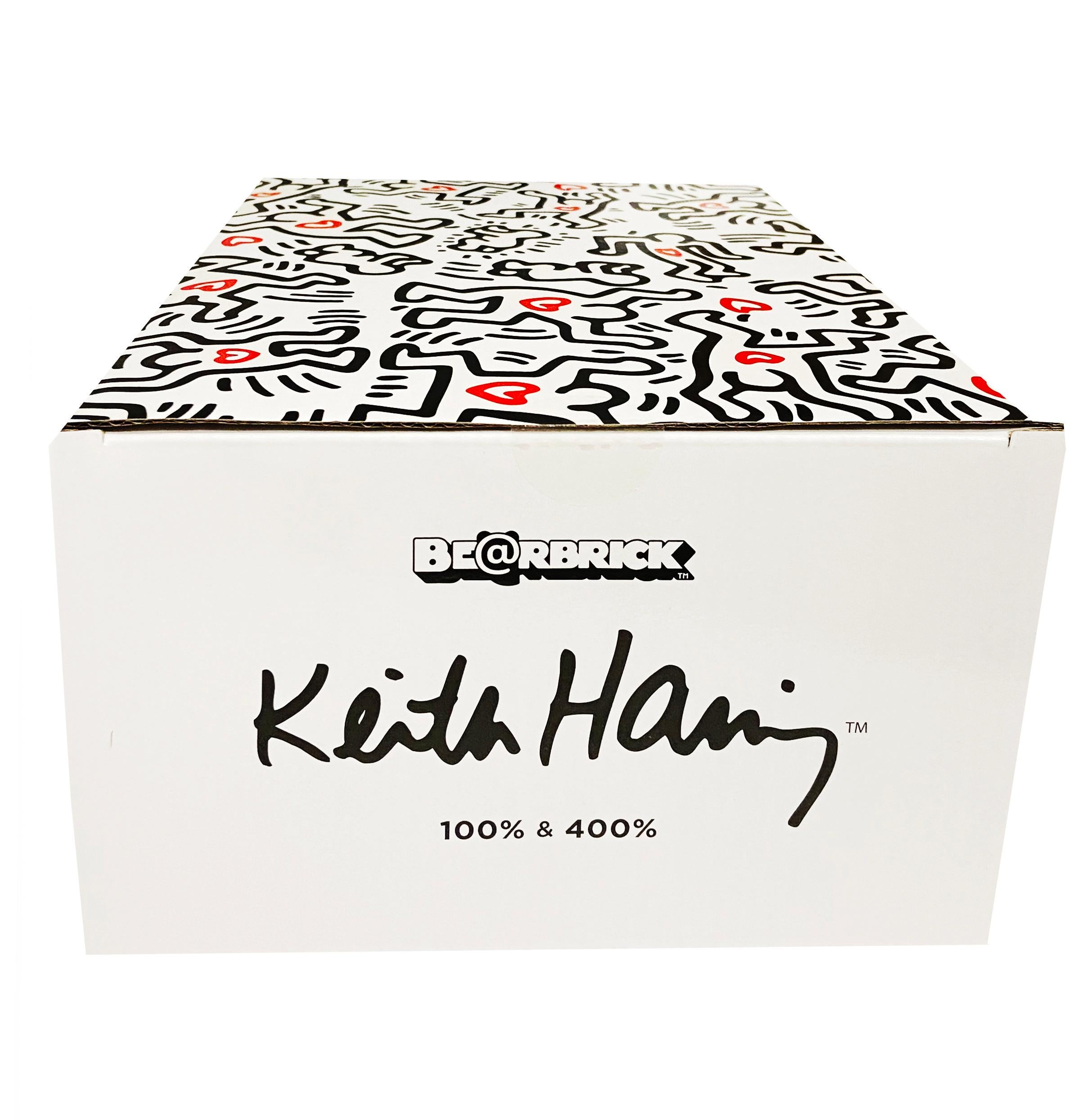 Be@rbrick x Warhol, Basquiat, and Haring Foundations 400%: set of 6 works For Sale 11