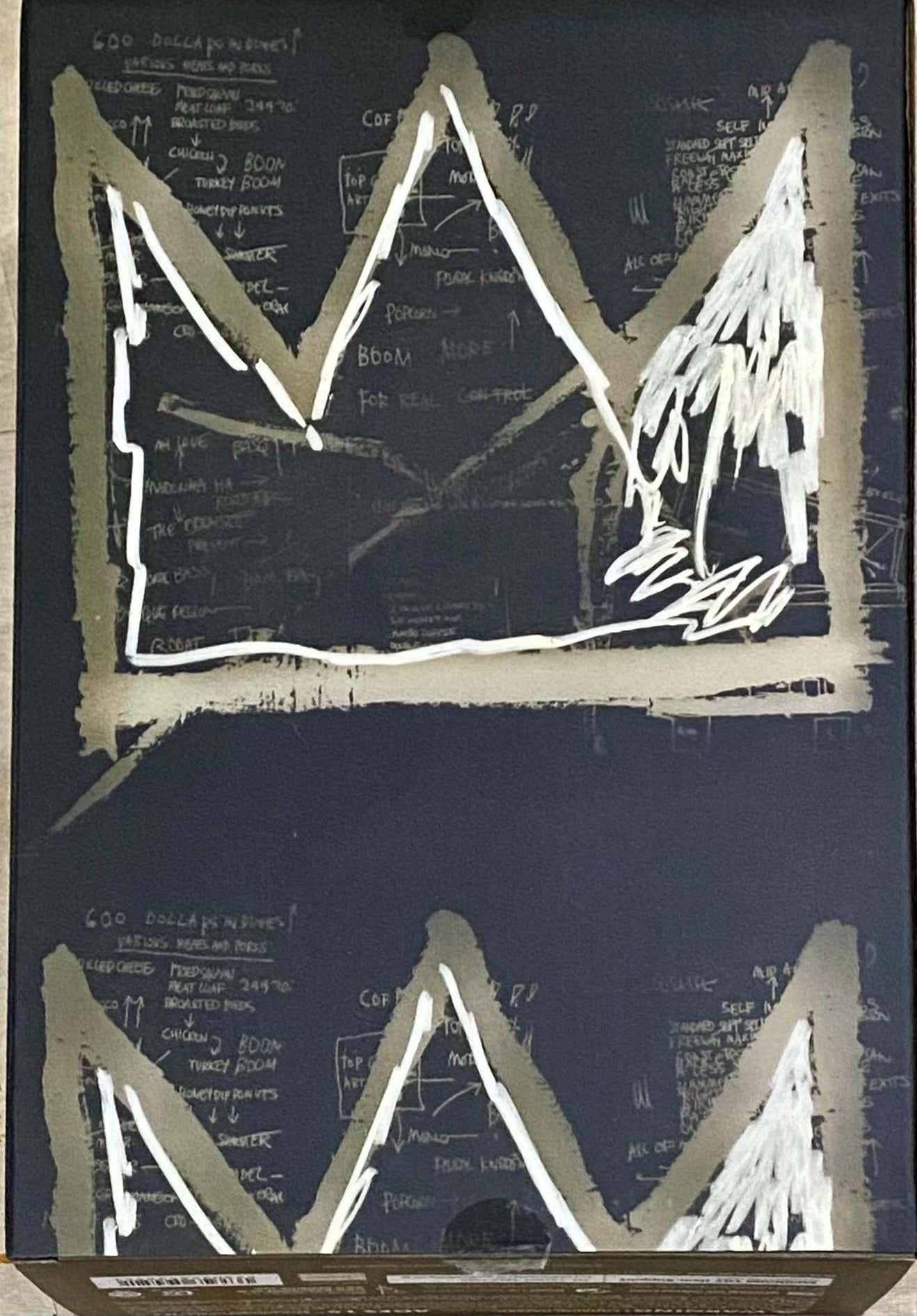 Basquiat Warhol Haring Bearbrick 400 % : ensemble de 6 œuvres (Basquiat BE@RBRICK) 4