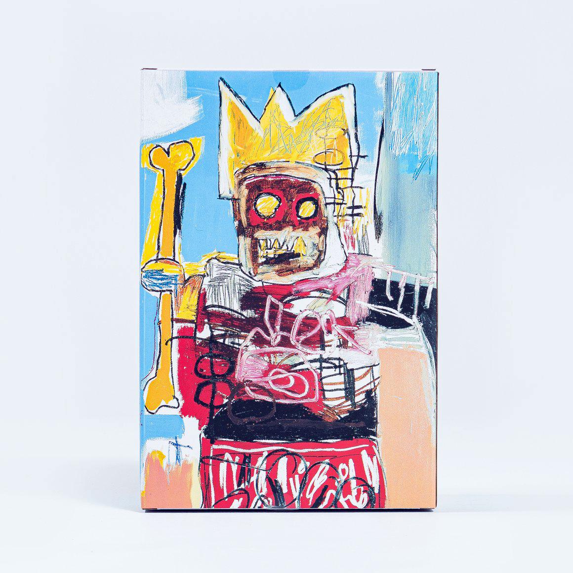 BEARBRICK JEAN-MICHEL BASQUIAT 400% &100% Medicom Toy Japan Vinyl figure POP ART - Modern Sculpture by after Jean-Michel Basquiat