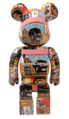Warhol Basquiat Bearbrick 1000% companion (Warhol Basquiat BE@RBRICK)