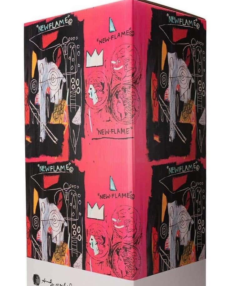 Warhol - compagnon Basquiat Bearbrick 400 % (Warhol Basquiat BE@RBRICK) en vente 1