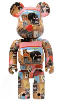 Warhol Basquiat Bearbrick 400% figure (Warhol Basquiat BE@RBRICK)